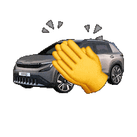 Car Driving Sticker by Škoda Global