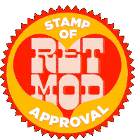 Stamp Approval Sticker by RetMod