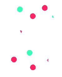 explosion arrow Sticker by Studio Ronduit