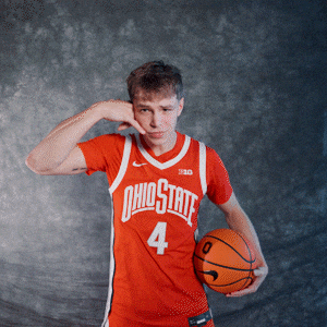Hang Up Basketball GIF by Ohio State Athletics