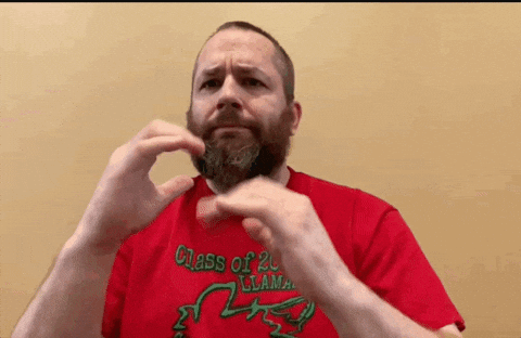 Asl Procrastinate GIF