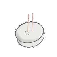 Musica Bateria Sticker by Priscila Luna