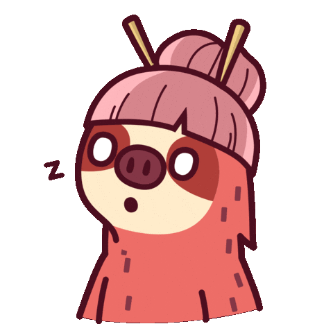 Tired Relax Sticker by Sloooths