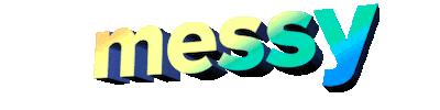 messybestiepv reality word paint reality tv Sticker
