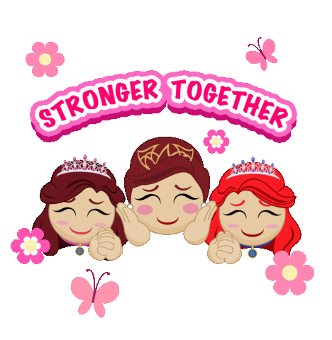 Support Strongertogether Sticker by Enchanted Kingdom