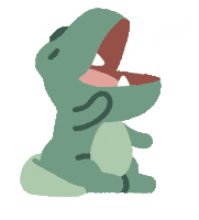 Tired Chill Sticker