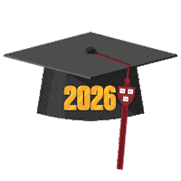 Graduation Sticker by Harvard University
