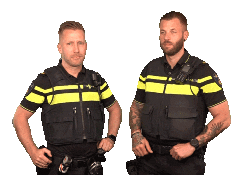 High Five Wijkagent Sticker by Politie Zeeland-West-Brabant