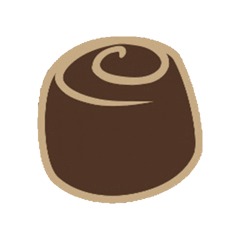 Chocolate Truffle Sticker by Vermont Nut Free Chocolates