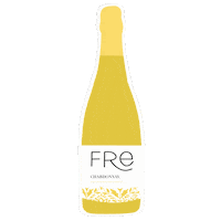 Alcohol Free Wine Sticker by FRE Wines