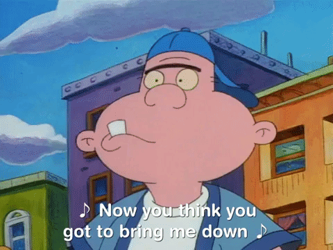 hey arnold nick splat GIF