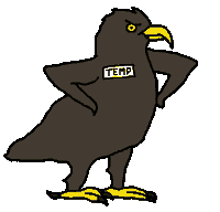 Excuse Me No Sticker by Angry Duck