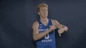 Byu Basketball Gocougs GIF by BYU Cougars
