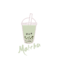 Bubble Tea Boba Sticker