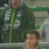 lois diony surprise GIF by AS Saint-Etienne