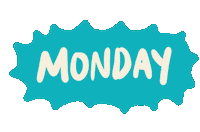 Holiday Monday Sticker by yessiow