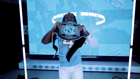 North Carolina Football GIF by UNC Tar Heels