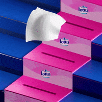 LotusHygiene 3d relax motion flying GIF