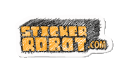 Happy Logo Sticker by stickerrobot