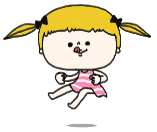 girl mi-chan Sticker