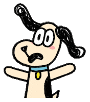 Dog Hello Sticker by T. L. McBeth