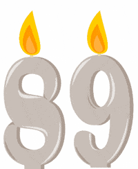 Birthday Flickering GIF