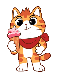 Happy Ice Cream Sticker