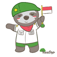 17 Agustus Indonesia Sticker by Life In Treetop