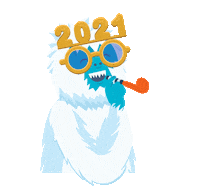 New Year Sticker by namecheap