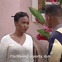 The Fresh Prince Of Bel Air Party GIF by HBO Max