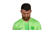 Look Up Vfl Wolfsburg Sticker by Bundesliga
