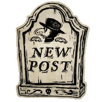 Halloween New Post Sticker