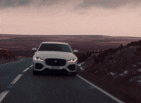 Driving Fast On My Way GIF by Jaguar
