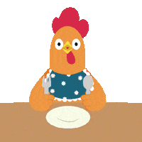 Hungry Ayam Brand Sticker by Ayam Brand Singapore