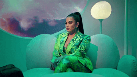 Demi Lovato Yes GIF by The Roku Channel