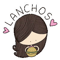 hamburguer Sticker by biapof