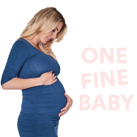 Baby Bump Mumlife Sticker by One Fine Baby