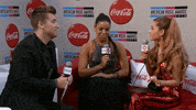 ariana grande jordan sparks GIF by AMAs