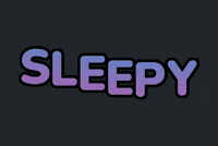 Tired Good Night GIF