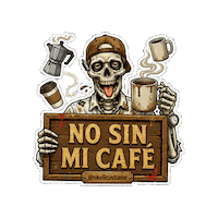 Relax Cafe Sticker