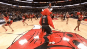 benny the bull nba GIF by Chicago Bulls