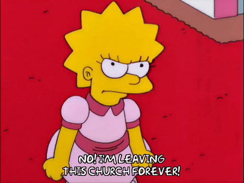 disgusted lisa simpson GIF