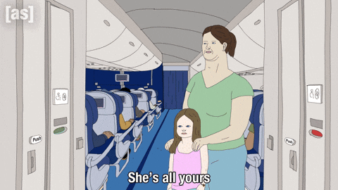 All Yours Airplane GIF by Adult Swim
