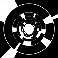 Black And White Loop GIF by xponentialdesign