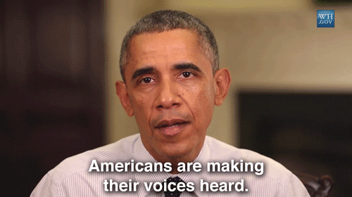 barack obama voices GIF by Obama