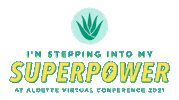 Superpower Sticker by Aloette Cosmetics