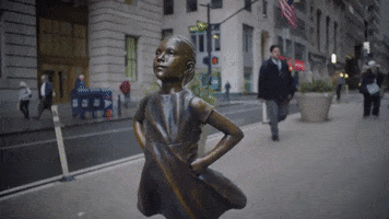 fearless girl GIF by ADWEEK