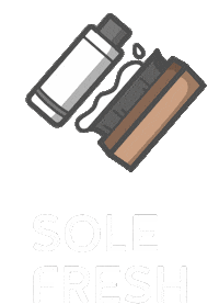 SoleFreshru cleaning sneakers dirt foam Sticker