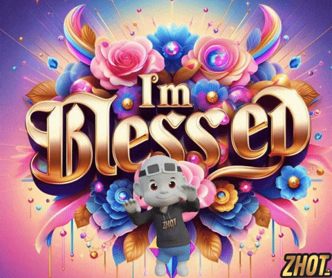 Feeling Lucky Thank You GIF by Zhot