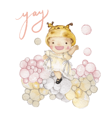 Happy Lets Go Sticker